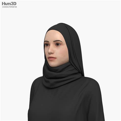 hijab 3dx|Hijab 3D models .
